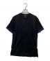 JIL SANDER（ジルサンダー）の古着「レイヤードデザインtシャツ」｜ブラック×ブルー