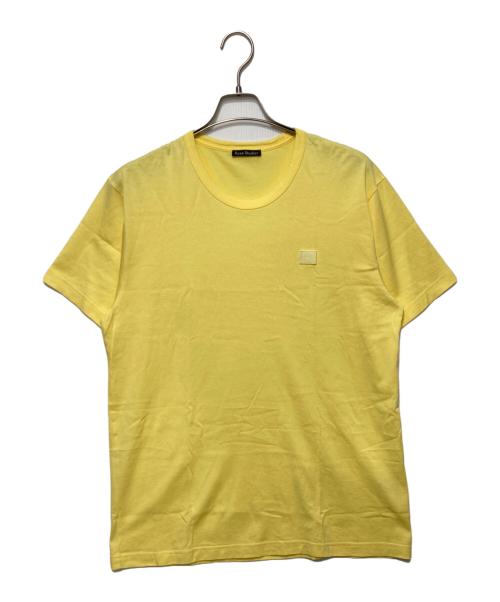 Acne studios（アクネ ストゥディオス）Acne studios (アクネ ストゥディオス) NASH FACE Tシャツ イエロー サイズ:XLの古着・服飾アイテム