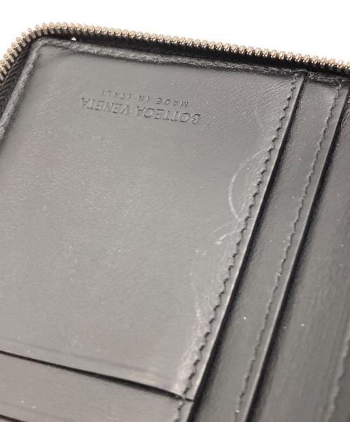 BOTTEGA VENETA（ボッテガベネタ）BOTTEGA VENETA (ボッテガベネタ) マキシイントレチャートウォレット ブラックの古着・服飾アイテム