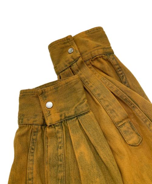 BANANA REPUBLIC（バナナリパブリック）BANANA REPUBLIC (バナナリパブリック) 製品染めウエスタンシャツ オレンジ サイズ:Ｌの古着・服飾アイテム