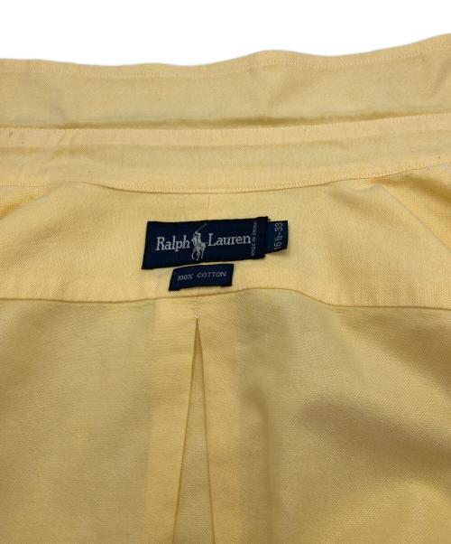 RALPH LAUREN（ラルフローレン）RALPH LAUREN (ラルフローレン) ボタンダウンシャツ イエロー サイズ:16 1/2の古着・服飾アイテム