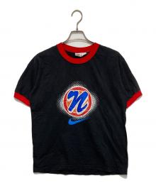 NIKE（ナイキ）の古着「オールドプリントリンガーTシャツ」｜レッド×ブラック