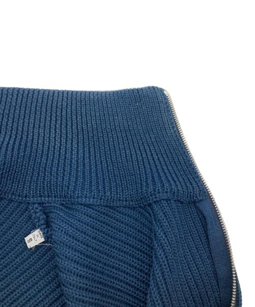 Martin Margiela14（マルタンマルジェラ14）Martin Margiela14 (マルタンマルジェラ14) ドライバーズニット ブルー サイズ:Sの古着・服飾アイテム