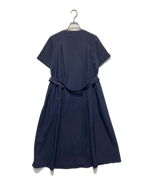 ROSSO（ロッソ）ROSSO (ロッソ) Aラインショートスリーブワンピース ブルー サイズ:Freeの古着・服飾アイテム