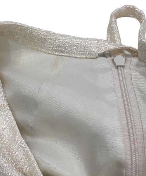 YORI（ヨリ）YORI (ヨリ) シャイニーパフブラウス プルオーバー ベージュ サイズ:36の古着・服飾アイテム