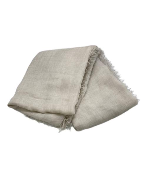 FALIERO SARTI（ファリエロサルティ）FALIERO SARTI (ファリエロサルティ) シルクブレンド大判ラメストール グレーの古着・服飾アイテム