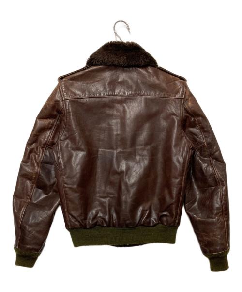 Schott（ショット）Schott (ショット) フライトジャケット ブラウン サイズ:36の古着・服飾アイテム