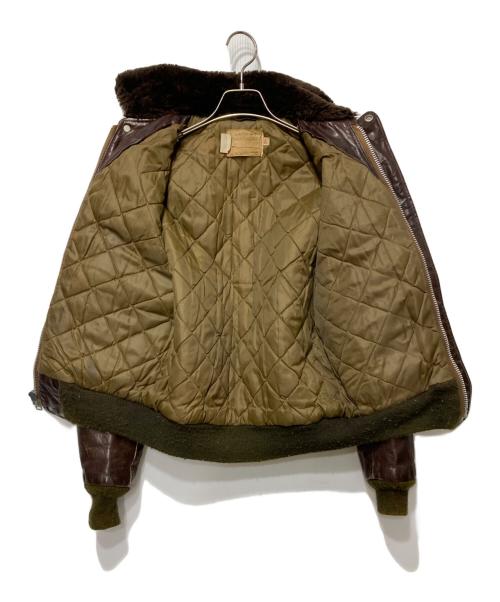 Schott（ショット）Schott (ショット) フライトジャケット ブラウン サイズ:36の古着・服飾アイテム