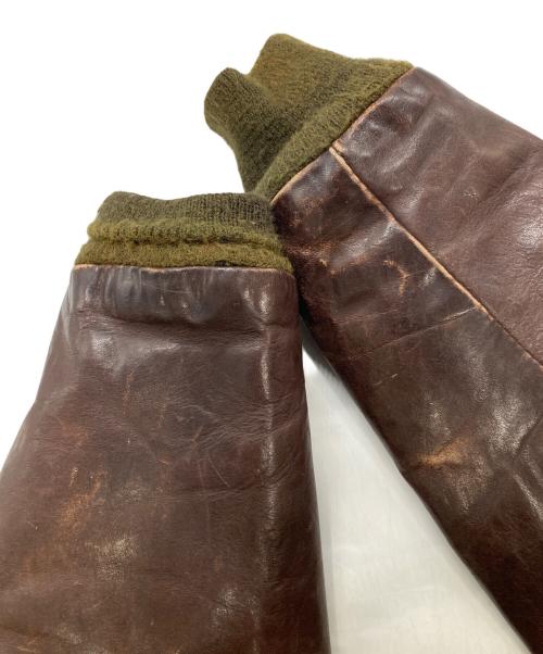 Schott（ショット）Schott (ショット) フライトジャケット ブラウン サイズ:36の古着・服飾アイテム