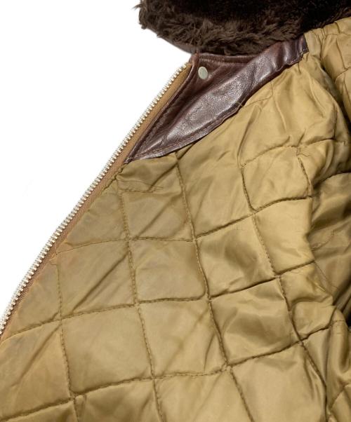 Schott（ショット）Schott (ショット) フライトジャケット ブラウン サイズ:36の古着・服飾アイテム