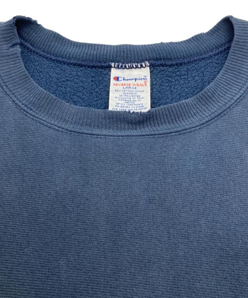 Champion REVERSE WEAVE（チャンピオン リバース ウィーブ）Champion REVERSE WEAVE (チャンピオン リバース ウィーブ) リバースウィーブスウェット ネイビー サイズ:LARGEの古着・服飾アイテム