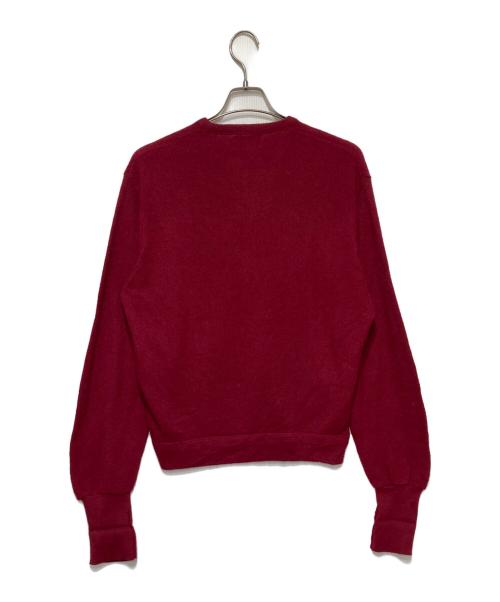 IZOD LACOSTE（アイゾッド ラコステ）IZOD LACOSTE (アイゾッド ラコステ) Vネックニット レッド サイズ:Ｍの古着・服飾アイテム