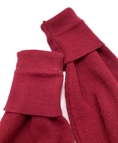 IZOD LACOSTE（アイゾッド ラコステ）IZOD LACOSTE (アイゾッド ラコステ) Vネックニット レッド サイズ:Ｍの古着・服飾アイテム