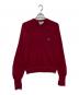 IZOD LACOSTE（アイゾッド ラコステ）の古着「Vネックニット」｜レッド