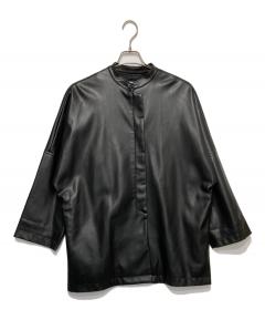 中古・古着通販】Noble (ノーブル) レザーライダースジャケット