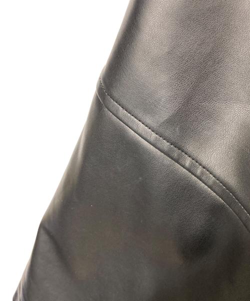 HARE（ハレ）HARE (ハレ) エコレザージャケット ブラック サイズ:Fの古着・服飾アイテム