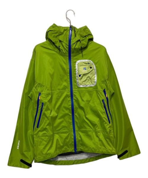 finetrack（ファイントラック）finetrack (ファイントラック) エバーブレスアルマジャケット グリーン サイズ:XLの古着・服飾アイテム