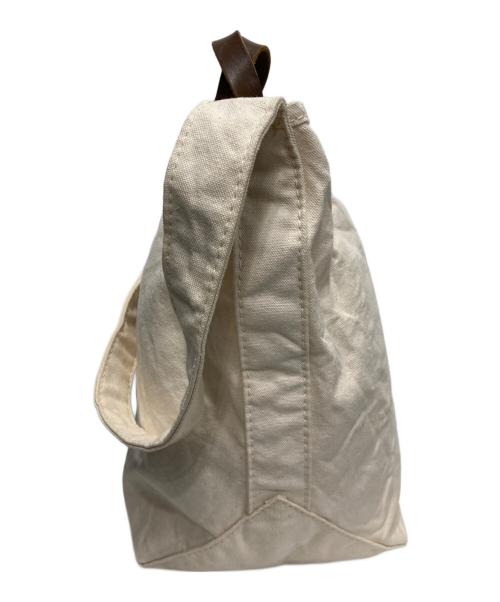 raregem（レアジェム）raregem (レアジェム) 2WAYショルダーキャンバスバッグ アイボリーの古着・服飾アイテム