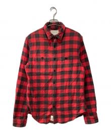 Denim & Supply Ralph Lauren（デニム＆サプライ ラルフローレン）の古着「チェックシャツ」｜レッド