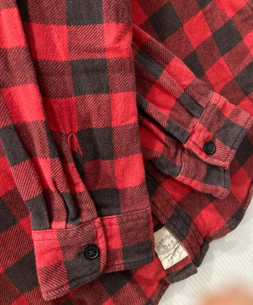 Denim & Supply Ralph Lauren（デニム＆サプライ ラルフローレン）DENIM & SUPPLY RALPH LAUREN (デニム＆サプライ ラルフローレン) チェックシャツ レッド サイズ:Mの古着・服飾アイテム