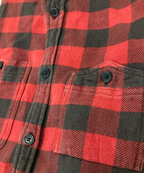 Denim & Supply Ralph Lauren（デニム＆サプライ ラルフローレン）DENIM & SUPPLY RALPH LAUREN (デニム＆サプライ ラルフローレン) チェックシャツ レッド サイズ:Mの古着・服飾アイテム