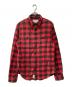 DENIM & SUPPLY RALPH LAUREN（デニム＆サプライ ラルフローレン）の古着「チェックシャツ」｜レッド