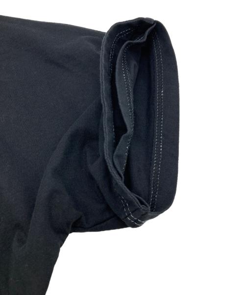 Acne studios（アクネ ストゥディオス）Acne studios (アクネ ストゥディオス) オーバーサイズデザインtシャツ ブラック サイズ:XSの古着・服飾アイテム