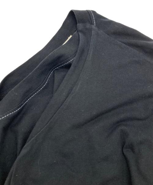 Acne studios（アクネ ストゥディオス）Acne studios (アクネ ストゥディオス) オーバーサイズデザインtシャツ ブラック サイズ:XSの古着・服飾アイテム