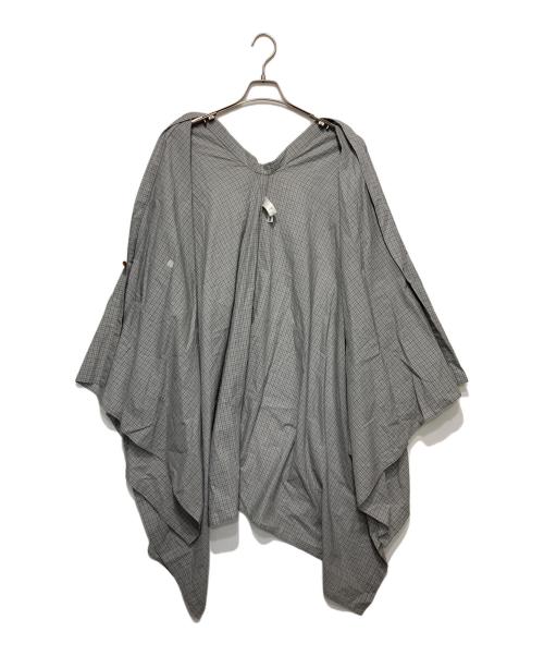 Edwina Horl（エドウィナ ホール）Edwina Horl (エドウィナ ホール) ポンチョ グレー サイズ:-の古着・服飾アイテム