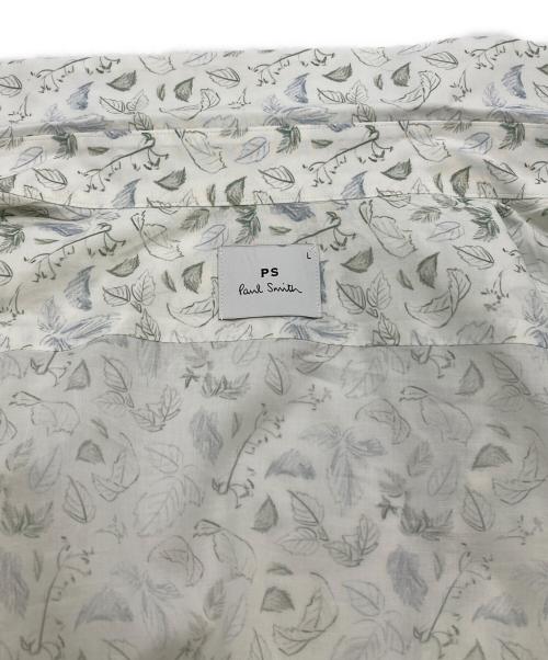 PAUL SMITH（ポールスミス）PAUL SMITH (ポールスミス) リーフ柄半袖シャツ グリーン サイズ:Ｌの古着・服飾アイテム
