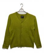 TOWN CRAFTタウンクラフト）の古着「シャギーニットカーディガン」｜グリーン
