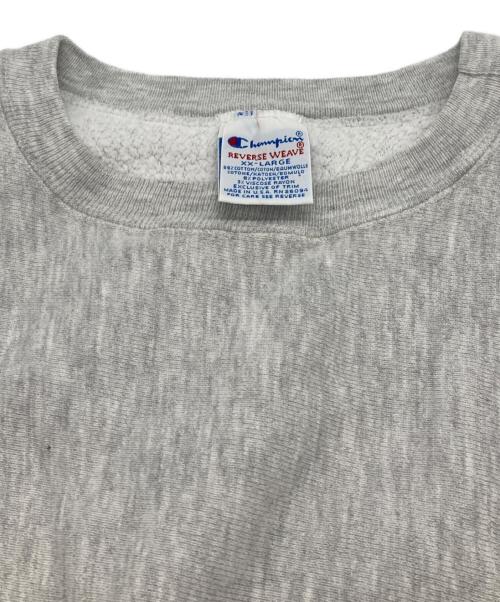 Champion REVERSE WEAVE（チャンピオン リバース ウィーブ）Champion REVERSE WEAVE (チャンピオン リバース ウィーブ) リバースウィーブスウェット グレー サイズ:XXLの古着・服飾アイテム
