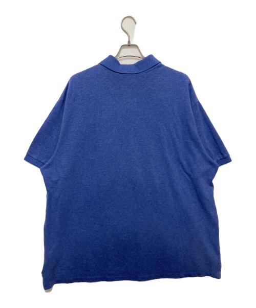 POLO RALPH LAUREN（ポロ・ラルフローレン）POLO RALPH LAUREN (ポロ・ラルフローレン) ポロシャツ ブルー サイズ:2XBの古着・服飾アイテム