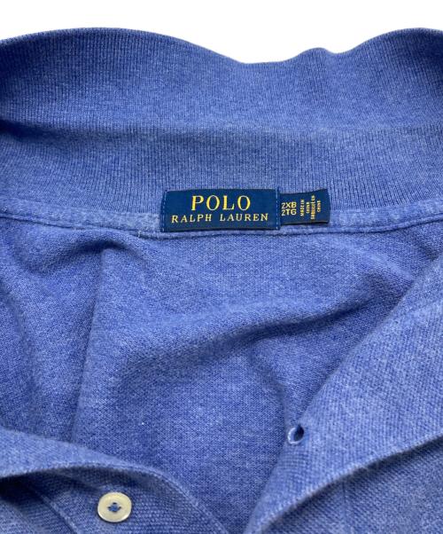 POLO RALPH LAUREN（ポロ・ラルフローレン）POLO RALPH LAUREN (ポロ・ラルフローレン) ポロシャツ ブルー サイズ:2XBの古着・服飾アイテム