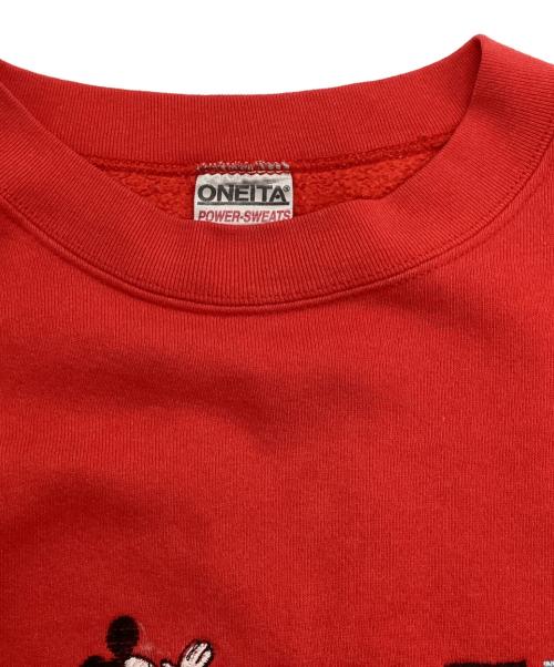 ONEITA（オニータ）ONEITA (オニータ) 刺繍スウェット レッド サイズ:XXLの古着・服飾アイテム