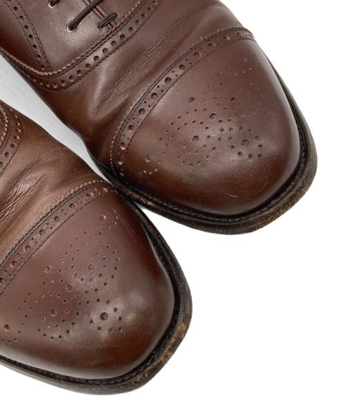 SCOTCH GRAIN（スコッチグレイン）SCOTCH GRAIN (スコッチグレイン) ウィングチップシューズ ブラウン サイズ:25の古着・服飾アイテム