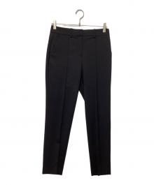 theory project（セオリープロジェクト）の古着「ピンタックテーパードパンツ」｜ブラック