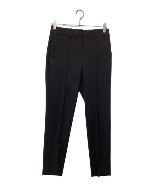 theory project（セオリープロジェクト）theory project (セオリープロジェクト) ピンタックテーパードパンツ ブラックの古着・服飾アイテム