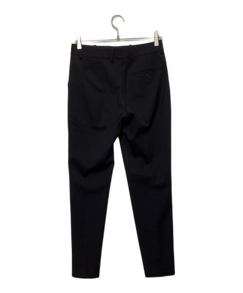 theory project（セオリープロジェクト）theory project (セオリープロジェクト) ピンタックテーパードパンツ ブラックの古着・服飾アイテム