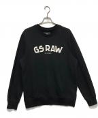 G-STAR RAWジースターロゥ）の古着「GS Raw Graphic Sweate」｜ブラック