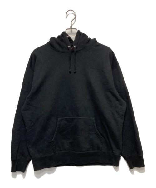SUPREME（シュプリーム）SUPREME (シュプリーム) Rib Hooded Sweatshirt ブラック サイズ:Ｌの古着・服飾アイテム