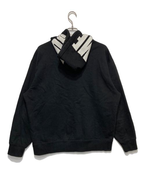 SUPREME（シュプリーム）SUPREME (シュプリーム) Rib Hooded Sweatshirt ブラック サイズ:Ｌの古着・服飾アイテム