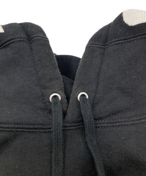 SUPREME（シュプリーム）SUPREME (シュプリーム) Rib Hooded Sweatshirt ブラック サイズ:Ｌの古着・服飾アイテム