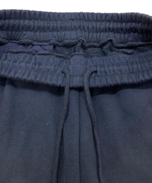 9090（9090）9090 (9090) 90 Logo SWEAT PANTS ネイビー サイズ:Lの古着・服飾アイテム