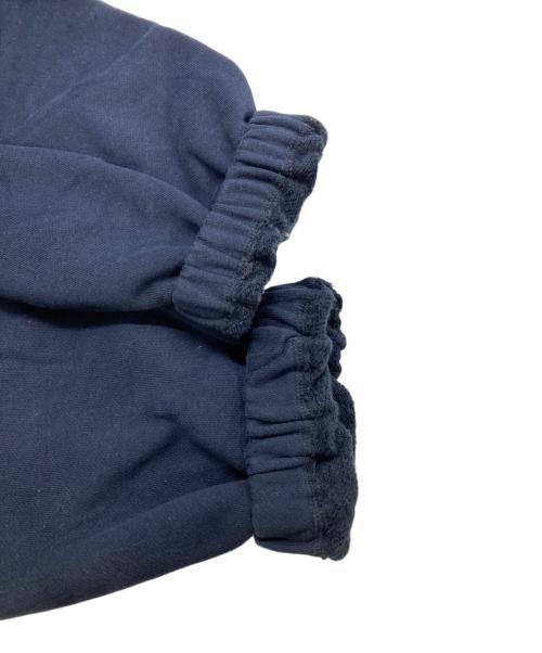 9090（9090）9090 (9090) 90 Logo SWEAT PANTS ネイビー サイズ:Lの古着・服飾アイテム