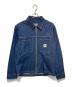stussy（ステューシー）の古着「DENIM ZIP UP WORK JACKET」｜インディゴ