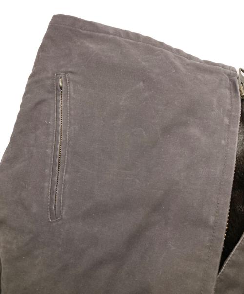 Schott（ショット）Schott (ショット) SHIPS GENERAL SUPPLY (シップスジェネラルサプライ) 別注ライナー付きシングルライダースジャケット ブラウン サイズ:42の古着・服飾アイテム