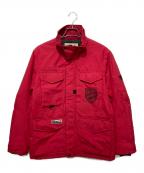 AVIREXアヴィレックス）の古着「3LAYER TRAVEL JACKET」｜レッド