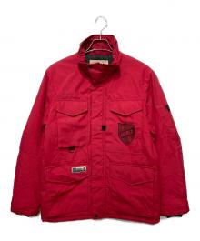 AVIREX（アヴィレックス）の古着「3LAYER TRAVEL JACKET」｜レッド