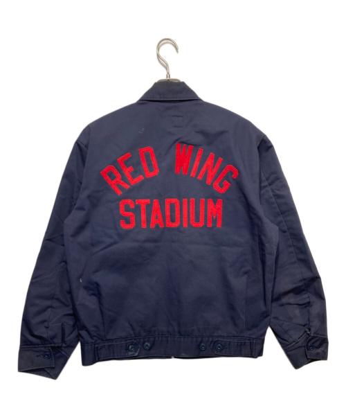 EBBETS FIELD FLANNELS（エベッツフィールドフランネルズ）EBBETS FIELD FLANNELS (エベッツフィールドフランネルズ) ワッペンコーチジャケット ネイビー サイズ:Ｍの古着・服飾アイテム